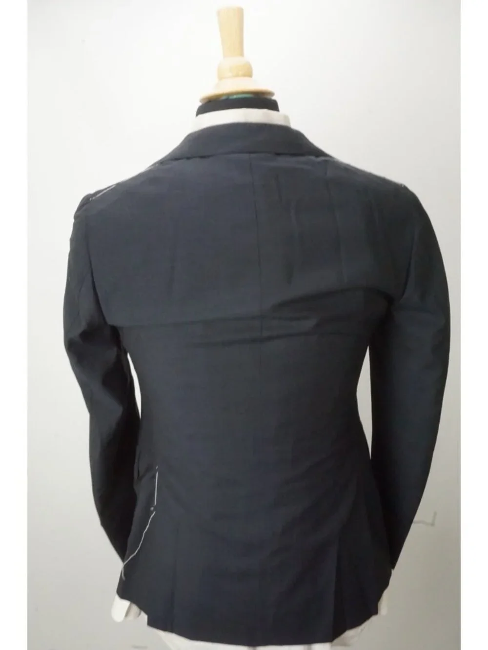 Sartoria Partenopea Blue 160s Wool 2 Pc Suit Jacket Pant 46EU 36 US NEW